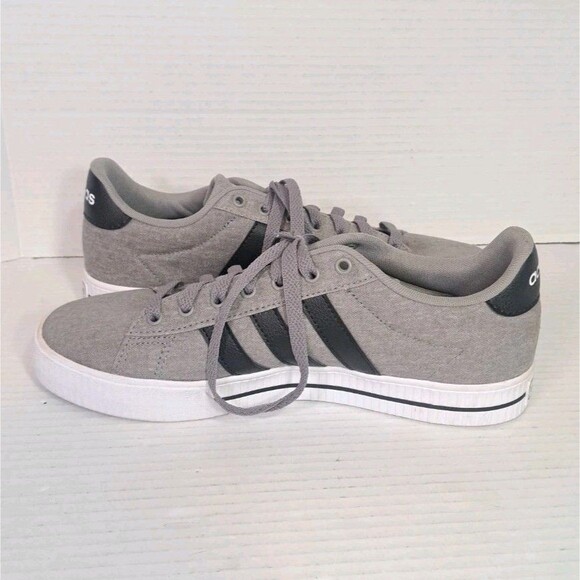 Adidas Men’s Shoes Size 9 Gray Black Sneakers SGC 753002 Casual Athletic School main image 6